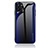 Coque Rebord Contour Silicone et Vitre Miroir Housse Etui Degrade Arc en Ciel JM2 pour Realme C33 Petit