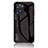 Coque Rebord Contour Silicone et Vitre Miroir Housse Etui Degrade Arc en Ciel LS1 pour OnePlus Nord N20 SE Noir