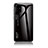 Coque Rebord Contour Silicone et Vitre Miroir Housse Etui Degrade Arc en Ciel LS1 pour Samsung Galaxy A51 4G Noir