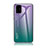 Coque Rebord Contour Silicone et Vitre Miroir Housse Etui Degrade Arc en Ciel LS1 pour Samsung Galaxy A51 4G Petit