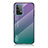 Coque Rebord Contour Silicone et Vitre Miroir Housse Etui Degrade Arc en Ciel LS1 pour Samsung Galaxy A52 5G Mixte