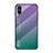 Coque Rebord Contour Silicone et Vitre Miroir Housse Etui Degrade Arc en Ciel LS1 pour Xiaomi Redmi 9i Mixte