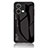 Coque Rebord Contour Silicone et Vitre Miroir Housse Etui Degrade Arc en Ciel LS1 pour Xiaomi Redmi Note 13 Pro 5G Noir