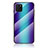 Coque Rebord Contour Silicone et Vitre Miroir Housse Etui Degrade Arc en Ciel LS2 pour Samsung Galaxy A81 Petit