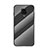 Coque Rebord Contour Silicone et Vitre Miroir Housse Etui Degrade Arc en Ciel LS2 pour Xiaomi Redmi Note 9 Pro Noir