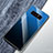 Coque Rebord Contour Silicone et Vitre Miroir Housse Etui Degrade Arc en Ciel M01 pour Samsung Galaxy Note 8 Duos N950F Noir