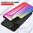 Coque Rebord Contour Silicone et Vitre Miroir Housse Etui Degrade Arc en Ciel M01 pour Samsung Galaxy S23 Plus 5G Petit