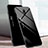 Coque Rebord Contour Silicone et Vitre Miroir Housse Etui Degrade Arc en Ciel M01 pour Xiaomi Redmi 8A Noir