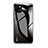 Coque Rebord Contour Silicone et Vitre Miroir Housse Etui Degrade Arc en Ciel pour Apple iPhone 13 Mini Noir