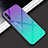 Coque Rebord Contour Silicone et Vitre Miroir Housse Etui Degrade Arc en Ciel pour Huawei Enjoy 10e Petit