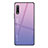 Coque Rebord Contour Silicone et Vitre Miroir Housse Etui Degrade Arc en Ciel pour Huawei Honor 9X Rose
