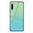 Coque Rebord Contour Silicone et Vitre Miroir Housse Etui Degrade Arc en Ciel pour Huawei Honor 9X Vert