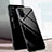 Coque Rebord Contour Silicone et Vitre Miroir Housse Etui Degrade Arc en Ciel pour Huawei Honor View 30 5G Noir
