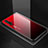Coque Rebord Contour Silicone et Vitre Miroir Housse Etui Degrade Arc en Ciel pour Huawei Nova 5 Rouge