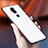 Coque Rebord Contour Silicone et Vitre Miroir Housse Etui Degrade Arc en Ciel pour Nokia 7.1 Plus Blanc