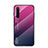 Coque Rebord Contour Silicone et Vitre Miroir Housse Etui Degrade Arc en Ciel pour Realme 6s Petit
