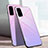 Coque Rebord Contour Silicone et Vitre Miroir Housse Etui Degrade Arc en Ciel pour Samsung Galaxy S20 Plus Petit