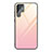 Coque Rebord Contour Silicone et Vitre Miroir Housse Etui Degrade Arc en Ciel pour Samsung Galaxy S22 Ultra 5G Petit