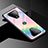Coque Rebord Contour Silicone et Vitre Miroir Housse Etui Degrade Arc en Ciel pour Xiaomi Black Shark 3 Pro Rose