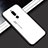 Coque Rebord Contour Silicone et Vitre Miroir Housse Etui Degrade Arc en Ciel pour Xiaomi Redmi 8 Blanc
