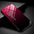 Coque Rebord Contour Silicone et Vitre Miroir Housse Etui Degrade Arc en Ciel pour Xiaomi Redmi Go Rouge