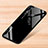 Coque Rebord Contour Silicone et Vitre Miroir Housse Etui Degrade Arc en Ciel pour Xiaomi Redmi Note 7 Noir