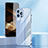 Coque Rebord Contour Silicone et Vitre Miroir Housse Etui JL1 pour Apple iPhone 15 Pro Petit