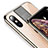 Coque Rebord Contour Silicone et Vitre Miroir Housse Etui M01 pour Apple iPhone Xs Petit