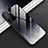 Coque Rebord Contour Silicone et Vitre Miroir Housse Etui M01 pour Huawei Honor Play4 5G Gris