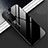 Coque Rebord Contour Silicone et Vitre Miroir Housse Etui M01 pour Huawei Honor Play4 5G Noir