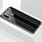 Coque Rebord Contour Silicone et Vitre Miroir Housse Etui M01 pour Huawei Nova 4e Noir