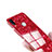 Coque Rebord Contour Silicone et Vitre Miroir Housse Etui M01 pour Huawei P20 Lite Petit