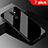 Coque Rebord Contour Silicone et Vitre Miroir Housse Etui M01 pour Nokia 7 Plus Noir