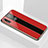 Coque Rebord Contour Silicone et Vitre Miroir Housse Etui M02 pour Huawei Honor 20 Lite Rouge