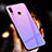 Coque Rebord Contour Silicone et Vitre Miroir Housse Etui M03 pour Huawei Honor 10 Lite Violet