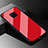 Coque Rebord Contour Silicone et Vitre Miroir Housse Etui M03 pour Huawei Mate 20 Pro Rouge
