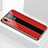 Coque Rebord Contour Silicone et Vitre Miroir Housse Etui M04 pour Huawei Enjoy 9 Plus Rouge