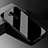 Coque Rebord Contour Silicone et Vitre Miroir Housse Etui pour LG G7 Noir
