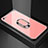Coque Rebord Contour Silicone et Vitre Miroir Housse Etui pour Oppo A71 Rose
