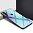 Coque Rebord Contour Silicone et Vitre Miroir Housse Etui pour Oppo A8 Colorful
