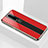 Coque Rebord Contour Silicone et Vitre Miroir Housse Etui pour Oppo RX17 Pro Rouge