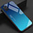 Coque Rebord Contour Silicone et Vitre Miroir Housse Etui pour Samsung Galaxy M40S Bleu Ciel