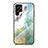 Coque Rebord Contour Silicone et Vitre Miroir Housse Etui pour Samsung Galaxy S25 Ultra 5G Pastel Vert