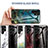 Coque Rebord Contour Silicone et Vitre Miroir Housse Etui pour Samsung Galaxy S25 Ultra 5G Petit