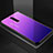 Coque Rebord Contour Silicone et Vitre Miroir Housse Etui pour Xiaomi Redmi K20 Violet