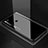 Coque Rebord Contour Silicone et Vitre Miroir Housse Etui pour Xiaomi Redmi Note 8 (2021) Noir