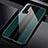 Coque Rebord Contour Silicone et Vitre Miroir Housse Etui T01 pour Huawei Nova 6 Vert