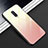 Coque Rebord Contour Silicone et Vitre Miroir Housse Etui T01 pour OnePlus 8 Petit