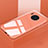 Coque Rebord Contour Silicone et Vitre Miroir Housse Etui T03 pour Huawei Mate 30 Orange