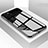 Coque Rebord Contour Silicone et Vitre Miroir Housse Etui T05 pour Apple iPhone 11 Pro Max Noir